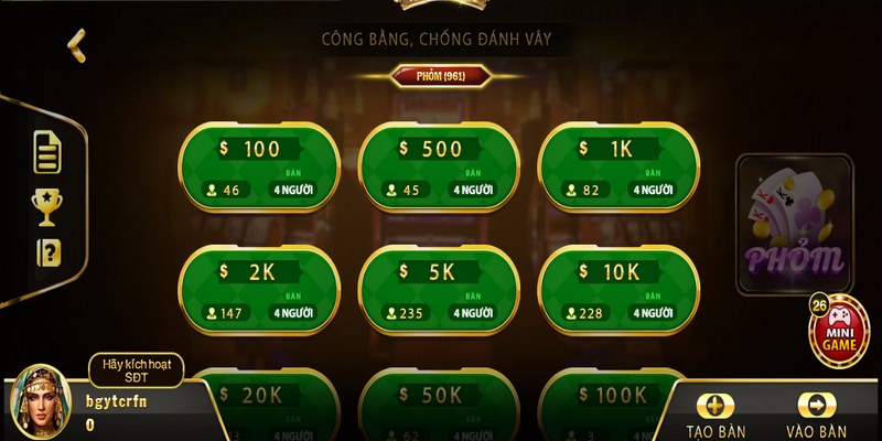 Game Phỏm là một trong những game đổi thưởng mới nhất